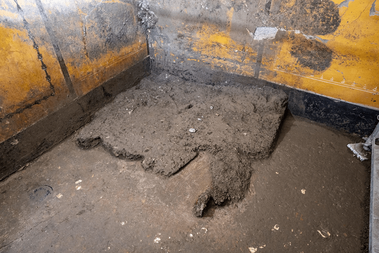 Lo scavo nella casa - Parco Archeologico di Pompei