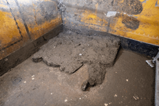 Lo scavo nella casa - Parco Archeologico di Pompei