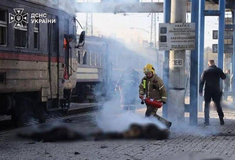 Attacco russo a Dnipro