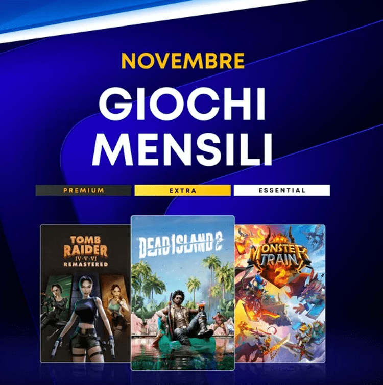 PlayStation Plus Essential, i giochi di novembre 2026