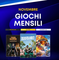 PlayStation Plus Essential, i giochi di novembre 2026