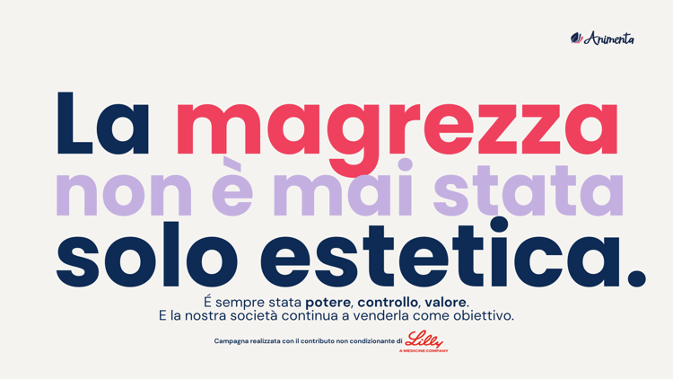 Disturbi alimentari e obesità, al via campagna social 'Apparenze' su differenze e confini