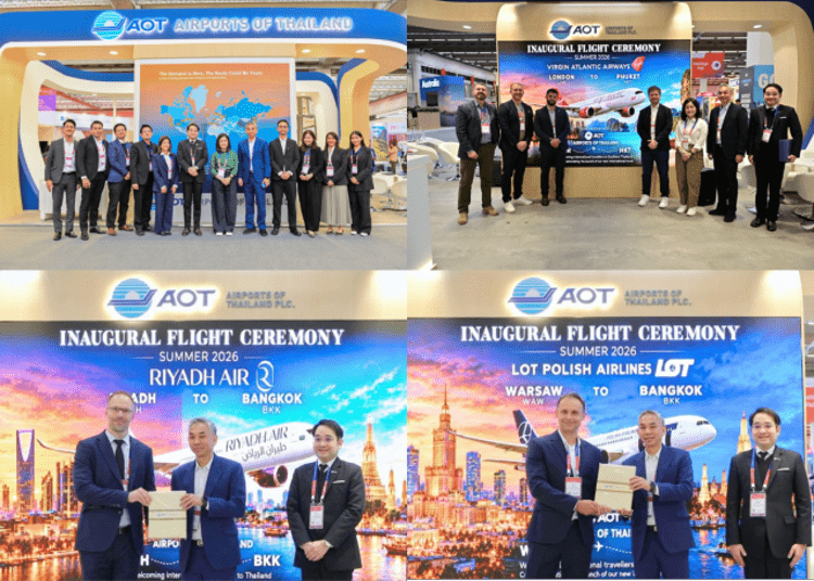AOT Engages Over 50 Airlines and Airport at Routes World 2026 to Boost Thailand’s Global Connectivity