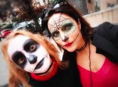 Trucco Halloween - (Foto Adnkronos)