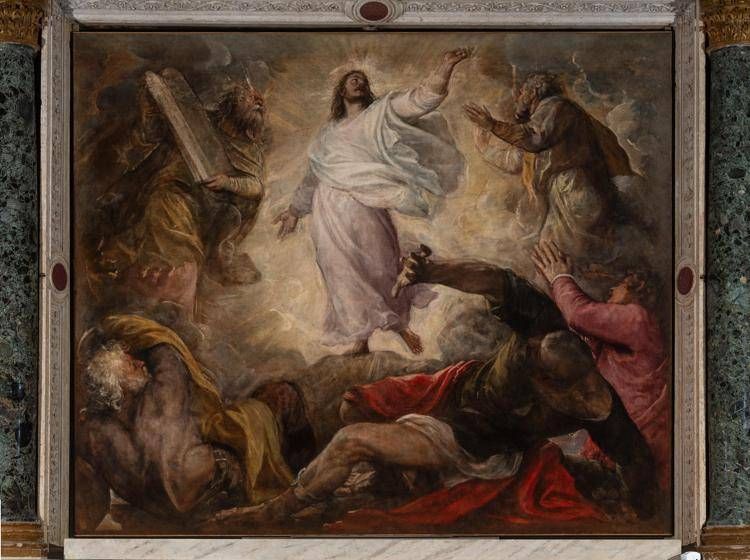 La Trasfigurazione di Tiziano dopo il restauro - ufficio stampa Save Venice)