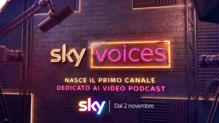 'Sky Voices', nasce il canale dei video podcast﻿