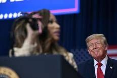Trump assiste all discorso di Nicki Minaj