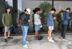 Giovani immigrati in Usa, repertorio - (Fotogramma/Ipa)