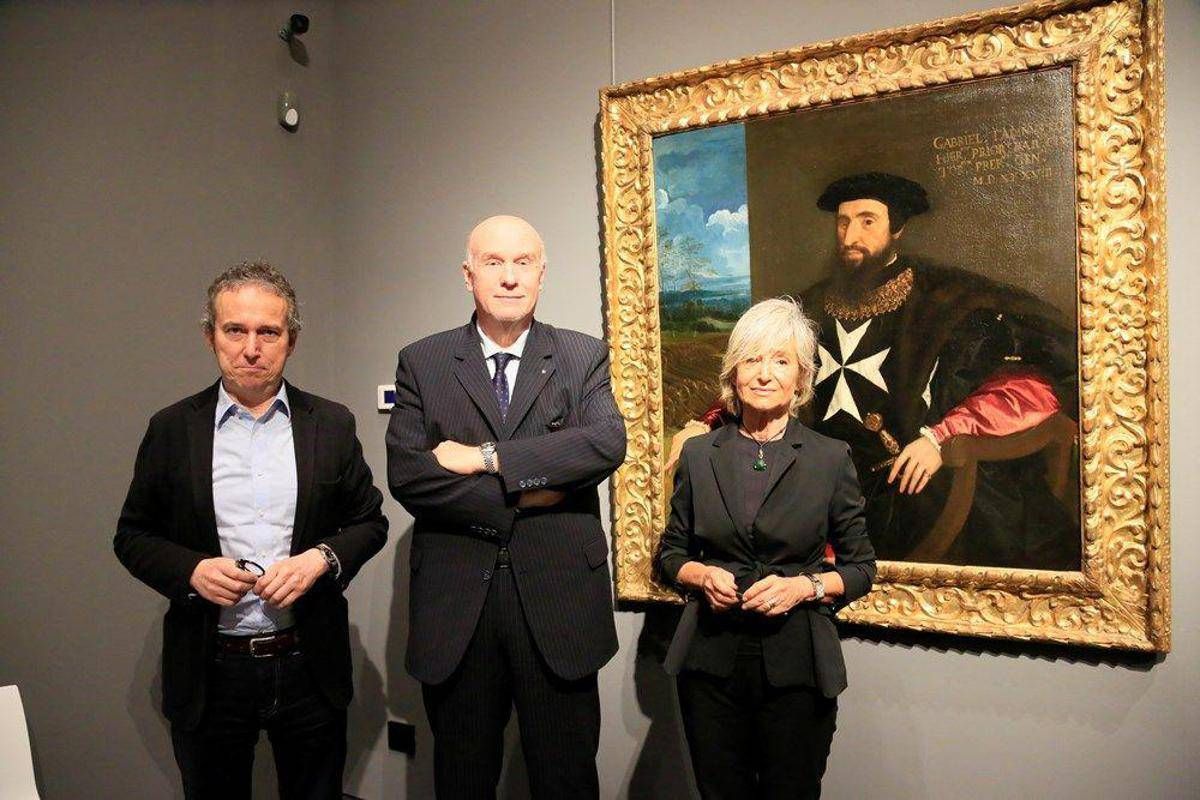 Dipinto Di Tiziano Esposto Alla Galleria Di Bper Banca