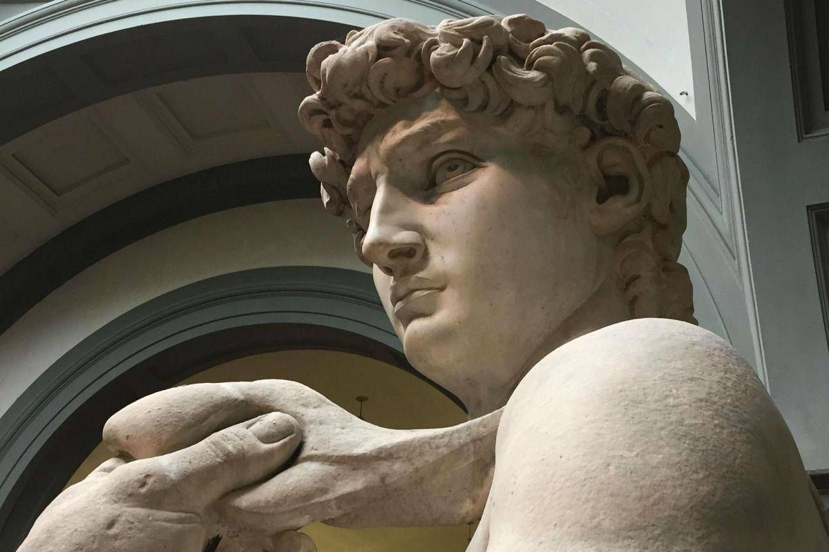 Arte Studioso Il David E L Autoritratto Di Michelangelo