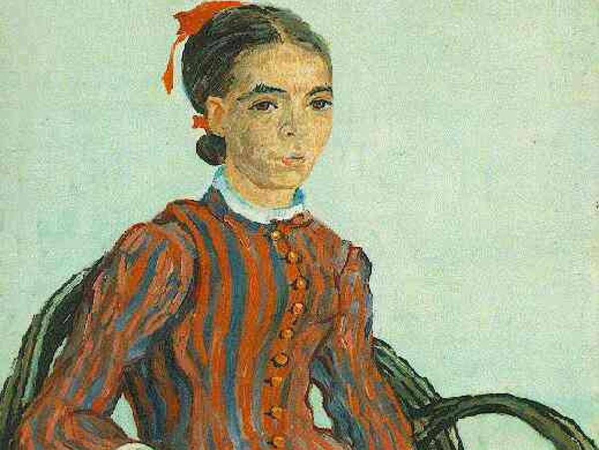 Arte Ragazza De La Mousme Di Van Gogh E La Stessa Cui Diede L Orecchio