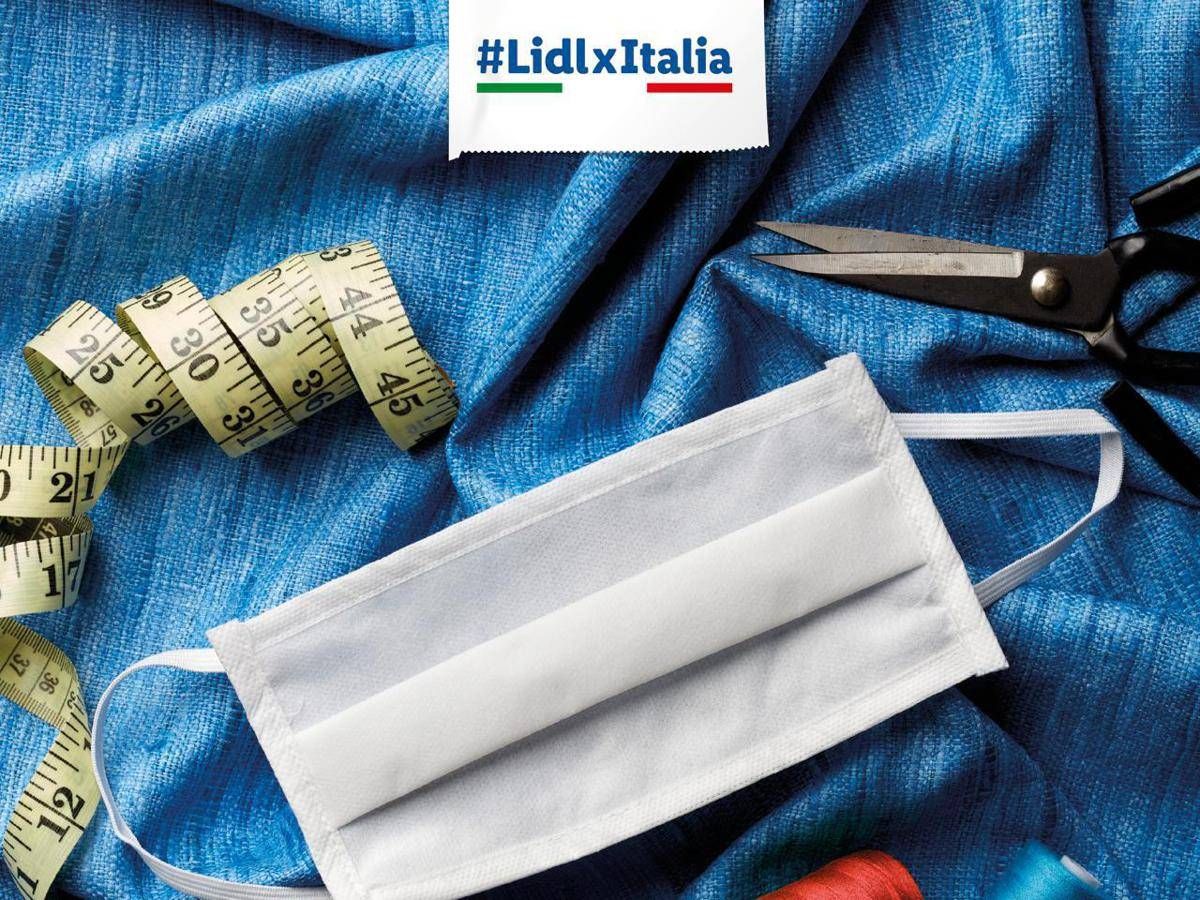 Da Lidl le mascherine Made in Italy