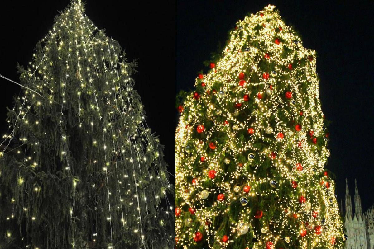 Albero Di Natale Milano.Albero Di Natale Milano Straccia Roma Video