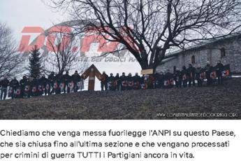 La petizione choc dei neonazisti di Varese: Anpi sia messa fuori legge La petizione choc dei neonazisti di Varese: Anpi sia messa fuori legge