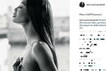 Nuda a 46 anni, Naomi Campbell statuaria su GQ Nuda a 46 anni, Naomi Campbell statuaria su GQ