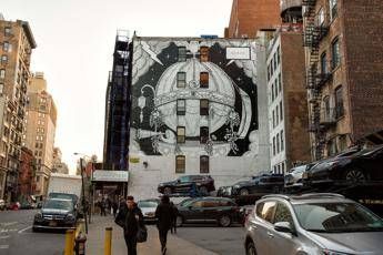 Moda: Gucci personalizza spazio murale a New York Moda: Gucci personalizza spazio murale a New York