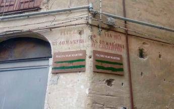Cancellate a Palermo indicazioni stradali in arabo ed ebraico, per Sos Ballarò 'Un atto grave' Cancellate a Palermo indicazioni stradali in arabo ed ebraico, per Sos Ballarò 'Un atto grave'