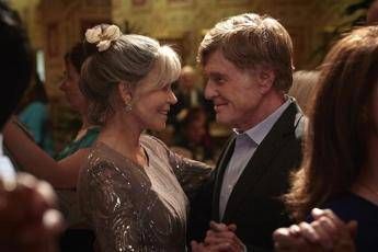 Un Lido piovoso attende Jane Fonda & Robert Redford Un Lido piovoso attende Jane Fonda & Robert Redford