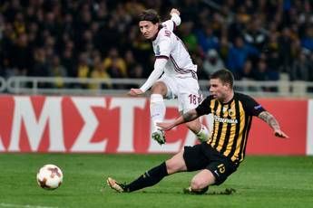 Europa League, pareggi per Milan e Atalanta Europa League, pareggi per Milan e Atalanta