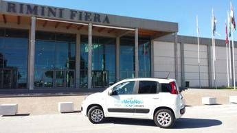 Da Milano a Rimini senza inquinare, a Ecomondo la prima Panda a biometano Da Milano a Rimini senza inquinare, a Ecomondo la prima Panda a biometano