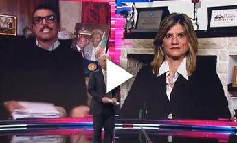 'Minacce schifose ai bambini', Giletti litiga con Spada 'Minacce schifose ai bambini', Giletti litiga con Spada