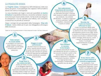 L'osteoporosi non va in vacanza, consigli per chi parte L'osteoporosi non va in vacanza, consigli per chi parte
