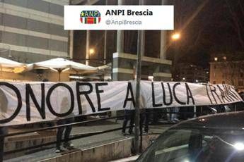 Onore a Luca Traini, striscione choc a Ponte Milvio Onore a Luca Traini, striscione choc a Ponte Milvio