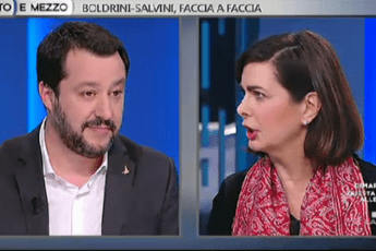 Boldrini-Salvini, scintille sui migranti Boldrini-Salvini, scintille sui migranti
