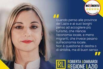 Più turisti, meno migranti, Lombardi infiamma i social Più turisti, meno migranti, Lombardi infiamma i social