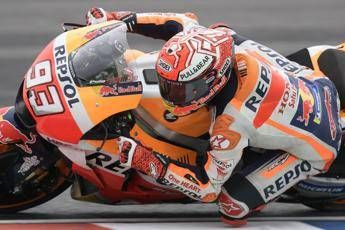 Marquez leader in prime libere Marquez leader in prime libere