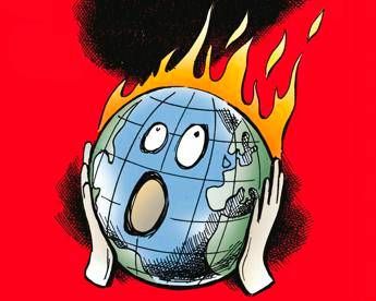Dal 1850 la curva della temperatura globale a 'mazza da hockey' Dal 1850 la curva della temperatura globale a 'mazza da hockey'
