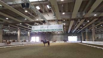 Pfu, la gomma riciclata arriva nei campi di equitazione Pfu, la gomma riciclata arriva nei campi di equitazione