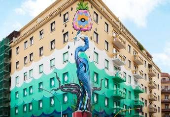 A Roma maxi-murales che purifica l'aria A Roma maxi-murales che purifica l'aria