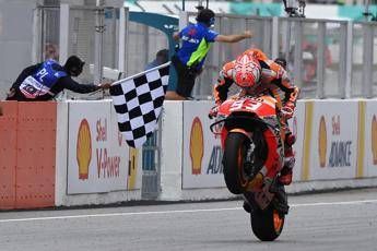 Marquez leader in prime libere Marquez leader in prime libere