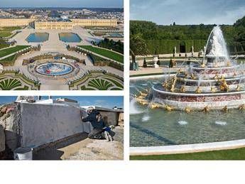Triflex protagonista del ripristino delle architetture d'acqua della Reggia di Versailles Triflex protagonista del ripristino delle architetture d'acqua della Reggia di Versailles