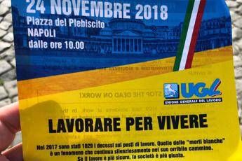 Capone: Morti bianche ovunque, non c'è regione più o meno evoluta Capone: Morti bianche ovunque, non c'è regione più o meno evoluta