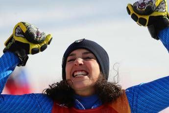 Gigante Courchevel, trionfa l'azzurra Brignone