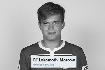 Lutto nel Lokomotiv Mosca, muore il 18enne Lomakin