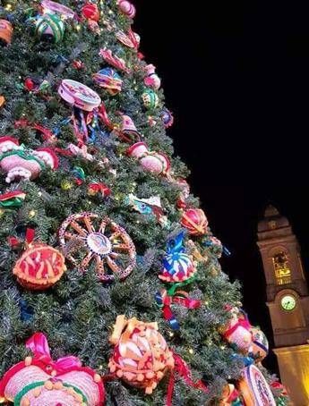 L'albero di Natale a Terrasini 'parla' siciliano