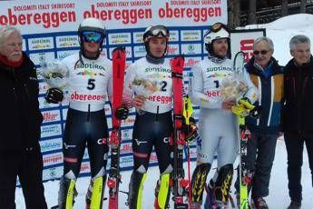 Coppa Europa, Razzoli secondo nello slalom di Obereggen Coppa Europa, Razzoli secondo nello slalom di Obereggen