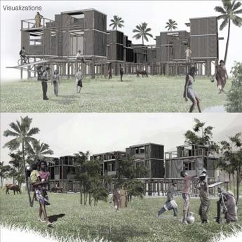Tsunami, case resilienti nel progetto del team PolisMaker