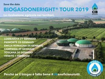 Biogas in tour, tappe in sei regioni Biogas in tour, tappe in sei regioni