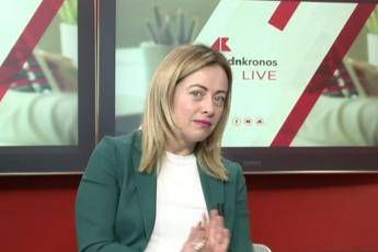 Tav Diciotti Europee Meloni ad Adn Kronos Live