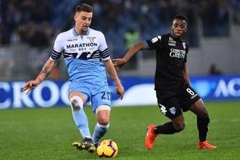 Lazio-Empoli 1-0, biancocelesti quarti Lazio-Empoli 1-0, biancocelesti quarti
