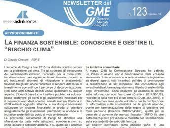 Energia: è online il nuovo numero newsletter Gme Energia: è online il nuovo numero newsletter Gme