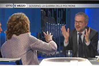 Spagna fondatore Ue, Borghi sbaglia e Gruber lo bacchetta Spagna fondatore Ue, Borghi sbaglia e Gruber lo bacchetta