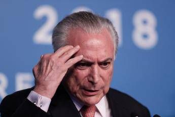 Brasile, arrestato ex presidente Temer Brasile, arrestato ex presidente Temer