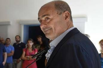 Calabria, Zingaretti: Centrodestra diviso possiamo vincere con Callipo Calabria, Zingaretti: Centrodestra diviso possiamo vincere con Callipo