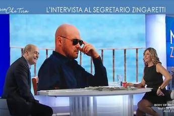 Stai sempre in tv, e Zingaretti: Ma quello è mi fratello... Stai sempre in tv, e Zingaretti: Ma quello è mi fratello...