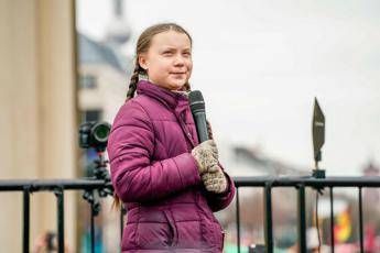 Greta Thunberg va da Papa Francesco Greta Thunberg va da Papa Francesco
